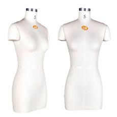 intl lady upper mannequin