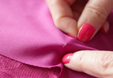 how to drap fabric on a dress form